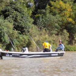 En Bolívar y en Santa Fe, la chance está embarcados. En Necochea y Monte Hermoso, se pesca de orilla. 