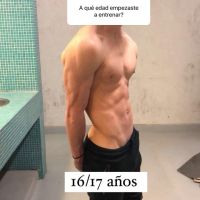 Modelo y entrenador, así es Tomás Burlet, el hijo de Débora Plager que se volvió viral