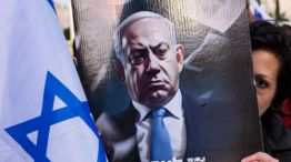 La reforma judicial del gobierno israelí de Benjamin Netanyahu generó violentas movilizaciones.   