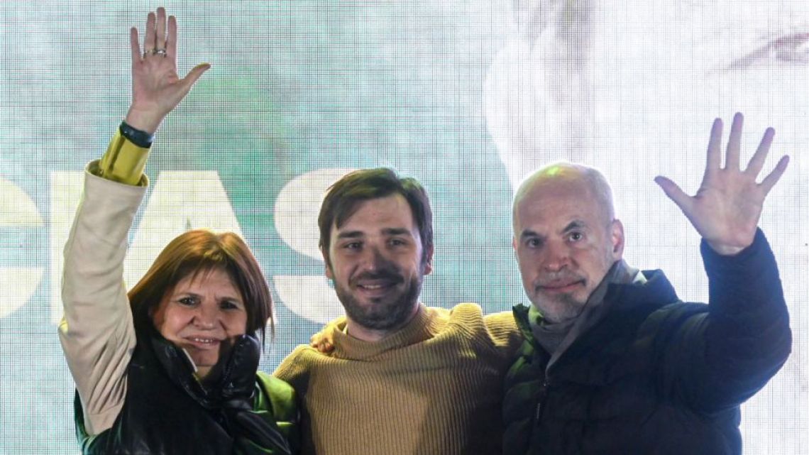 Bullrich, Torres and Larreta.