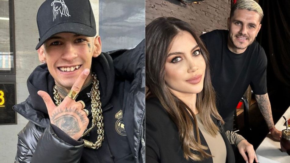 Mauro Icardi le respondió picante a L-Gante y se mostró junto a Wanda Nar