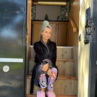 Las mejores fotos de Valentina Zenere en el rodaje de la película de Nahir Galarza