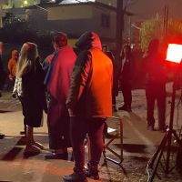 Las mejores fotos de Valentina Zenere en el rodaje de la película de Nahir Galarza