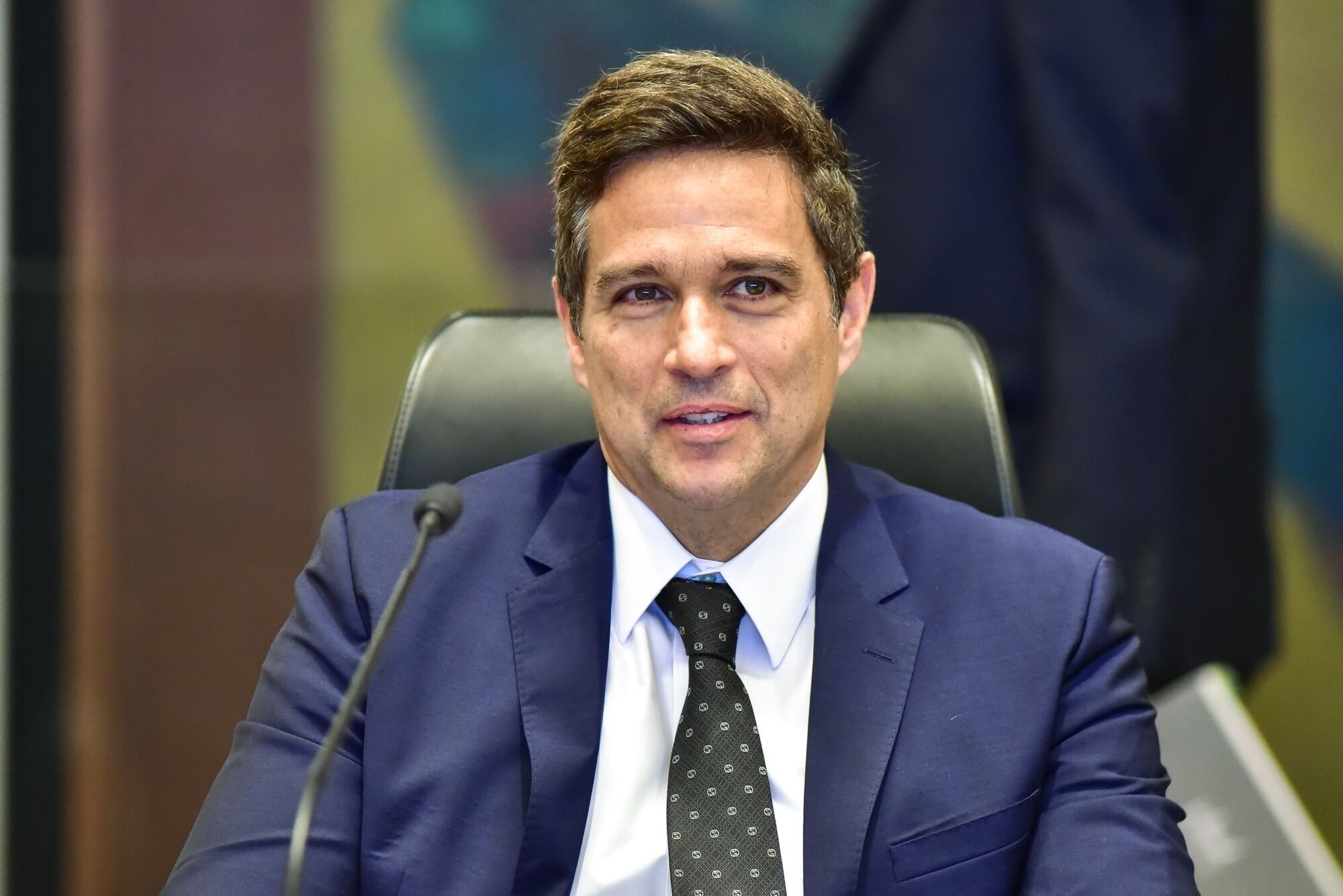 Queen Maxima Of The Netherlands Meets With Central Bank Chief Campos Neto During State Visit 