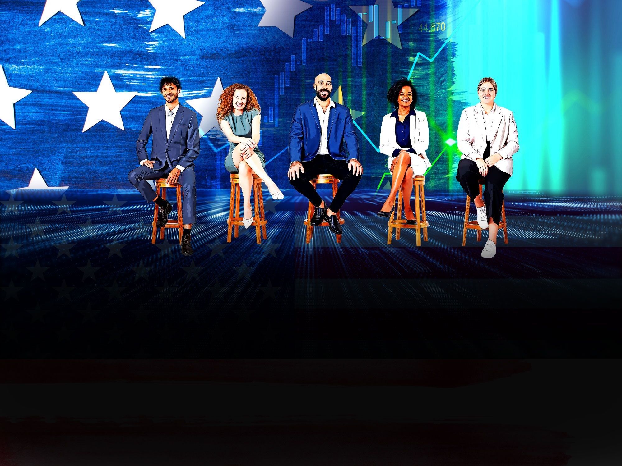 COVER_EMPLOYEES_SITTING_WITH_GRAPH_US