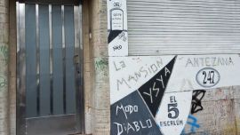 La entrada de Antezana 247,la mansion del trap