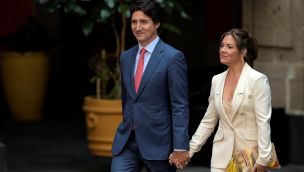 Justin Trudeau y Sophie Grégoire