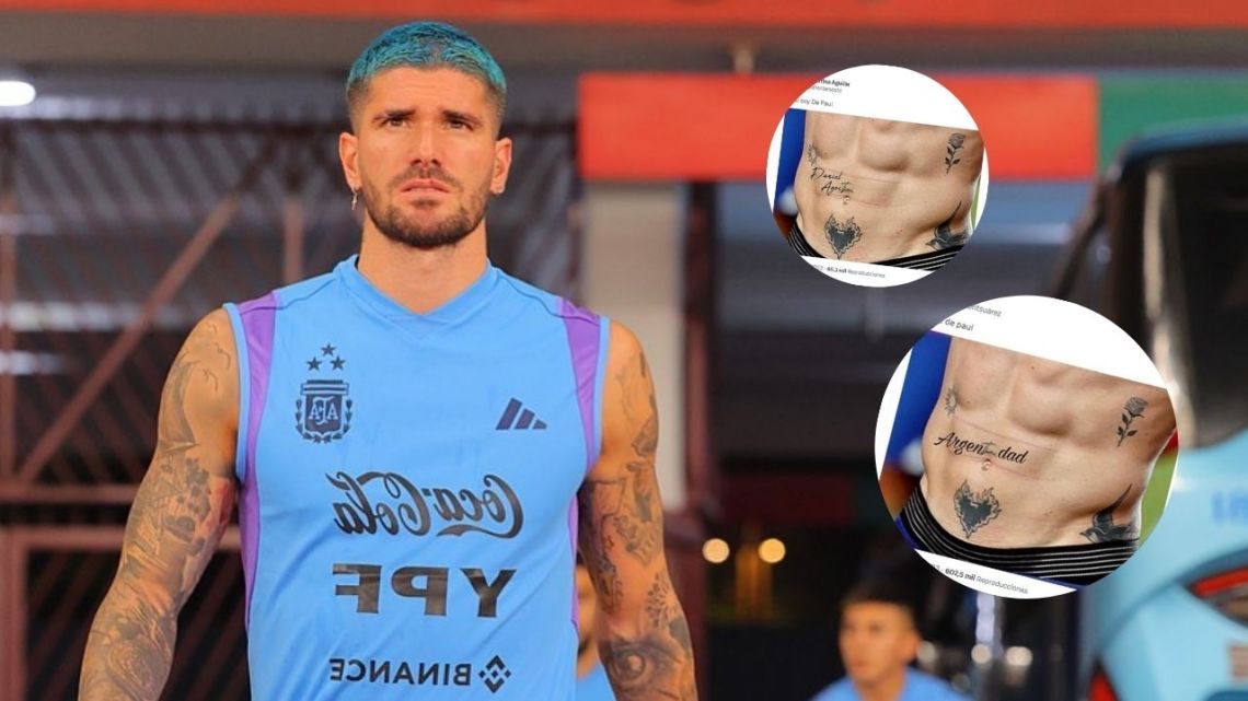 Los mejores memes del tatuaje que se hizo Rodrigo De Paul por Tini ...