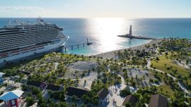 Ocean Cay, la isla privada de MSC Cruises.