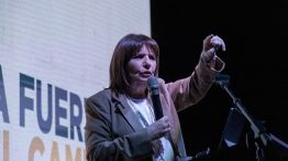 Presidential Candidate Patricia Bullrich Holds Campaign Rally 