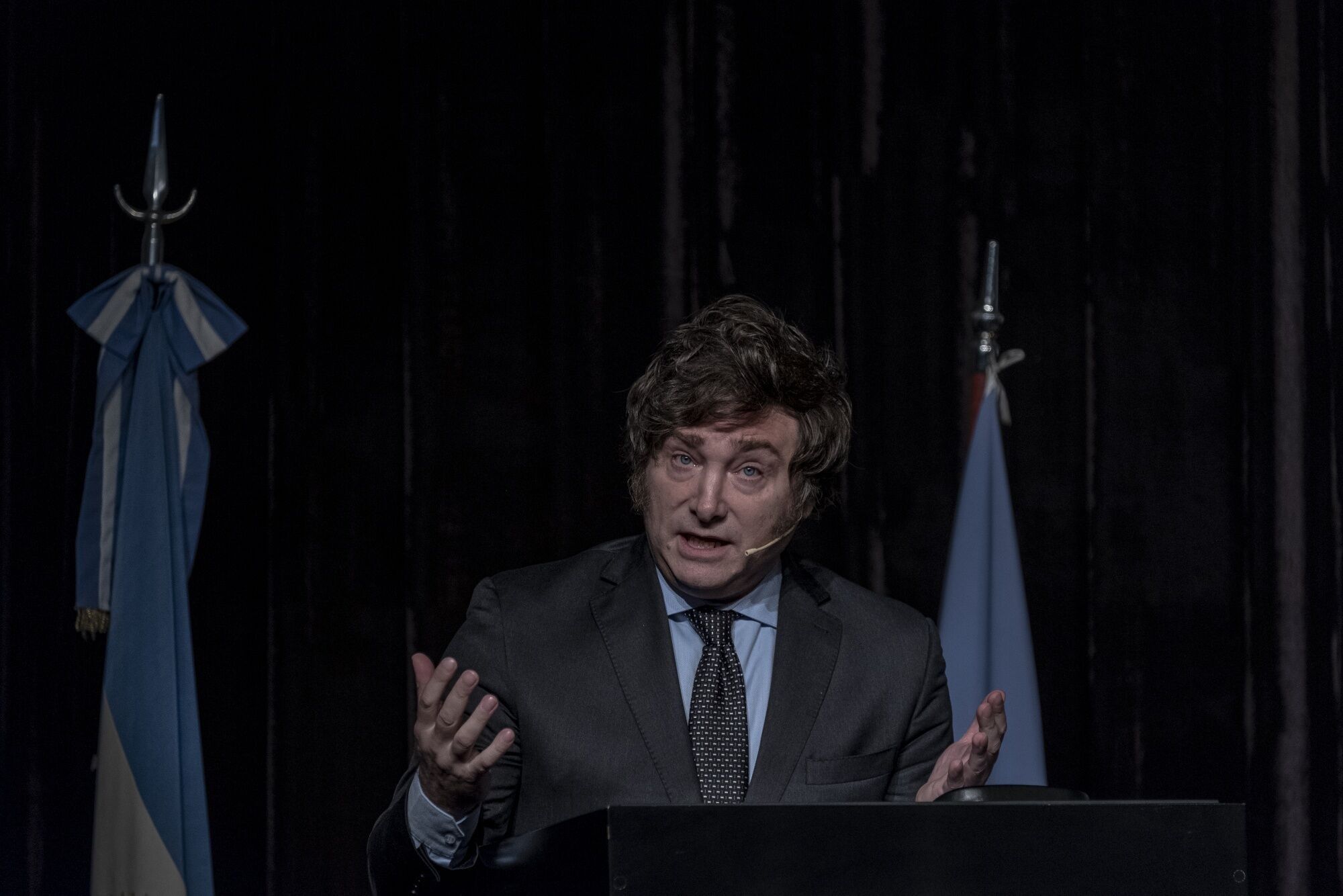 Argentina Presidential Candidates Participate In Agricultural Roundtable 