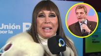 Moria Casán y Sergio Massa