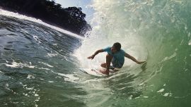 Panamá tiene cinco puntos especiales para los armantes del surf.