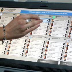 Voto electrónico | Foto:CEDOC