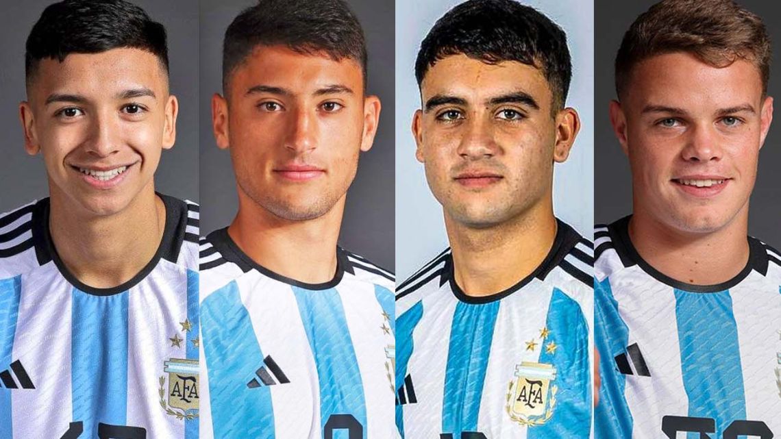 Future superstars? Tomás Avilés, Alejo Véliz, Facundo Buonanotte, Ignacio Miramón