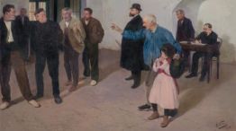 La obra "El sátiro", de Antonio Fillol, quedará en el Museo del Prado