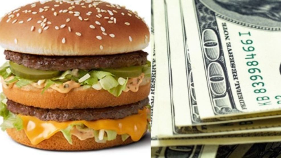 Índice Big Mac: Argentina es el segundo país más caro para comer hamburguesas