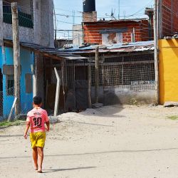 Barrio cuyos habitantes están por debajo de la línea de la pobreza. | Foto:Pablo Cuarterolo