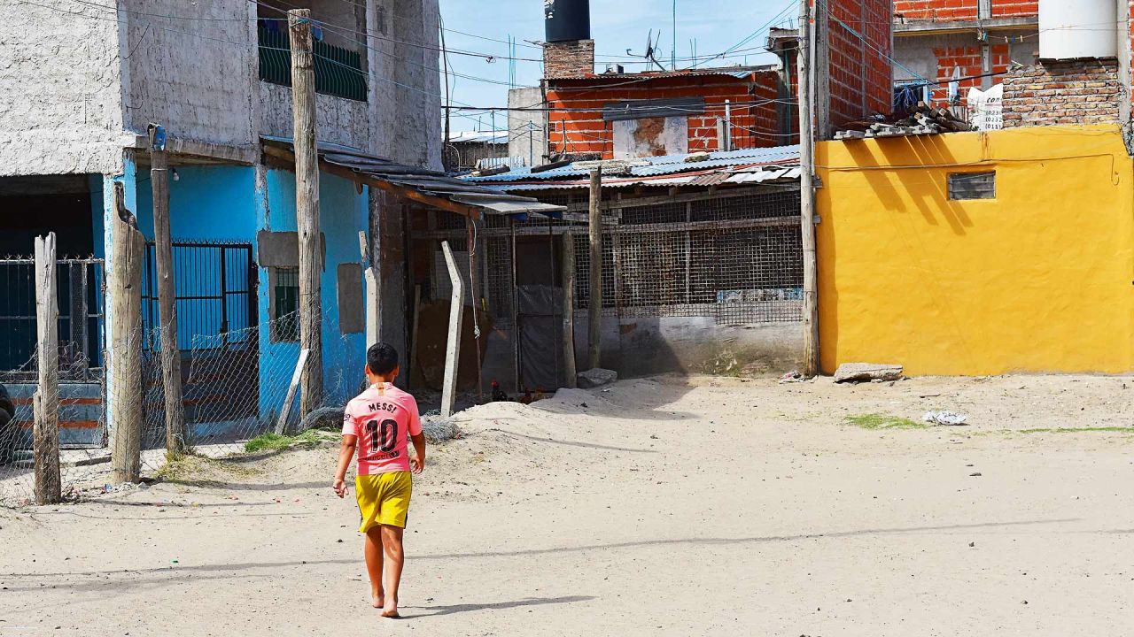Barrio cuyos habitantes están por debajo de la línea de la pobreza. | Foto:Pablo Cuarterolo
