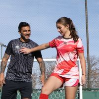 IDIANA CUBERO JUNTO A FABIÁN CUBERO