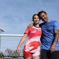 IDIANA CUBERO JUNTO A FABIÁN CUBERO