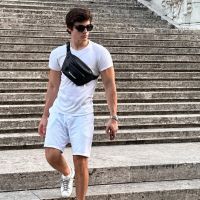 Luca Bertoldi, hijo de Zulemita Menem