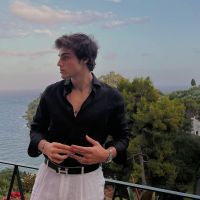 Luca Bertoldi, hijo de Zulemita Menem