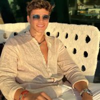 Luca Bertoldi, hijo de Zulemita Menem