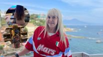 Claudia Villafañe mostró cómo lucen hoy Roma y Azul, las hijas de Dalma Maradona: “Vinieron a visitarme”