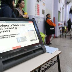  Inicio de la jornada electoral en la escuela N°4 DE 20 del barrio de Liniers en la ciudad de Buenos Aires | Foto:NA