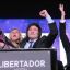 Elecciones Paso Bunker Milei ganador Festejos