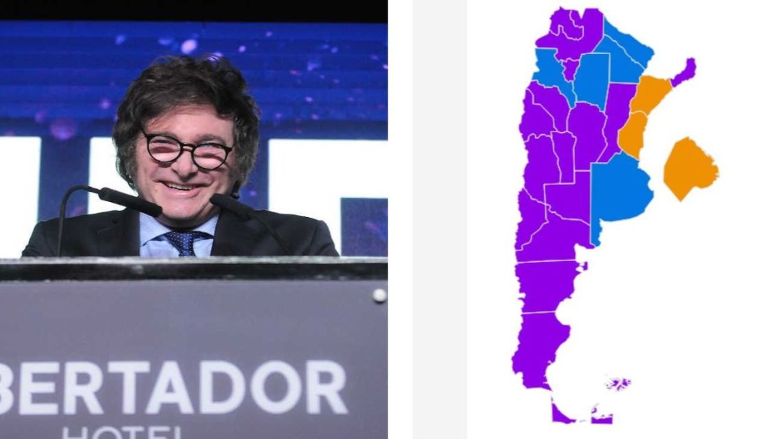 Libertarian turn in PASOs – the 16 provinces where Javier Milei triumphed