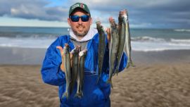 Desde Necochea hacía el sur fueron los resultados más alentadores para esta combativa especie.