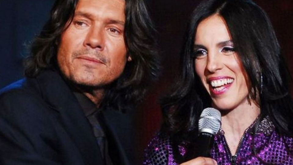 Marcelo Tinelli y Paula Robles.