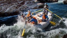 Rafting en la Patagonia, toda una aventura.
