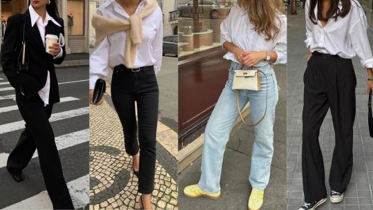 Pantalones blanco trendy: 6 elegantes conjuntos con jeans blancos para cada  ocasión