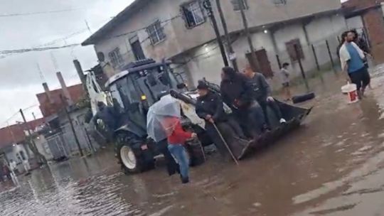 Temporal en el territorio bonaerense: inundaciones, destrozos y récord de lluvias
