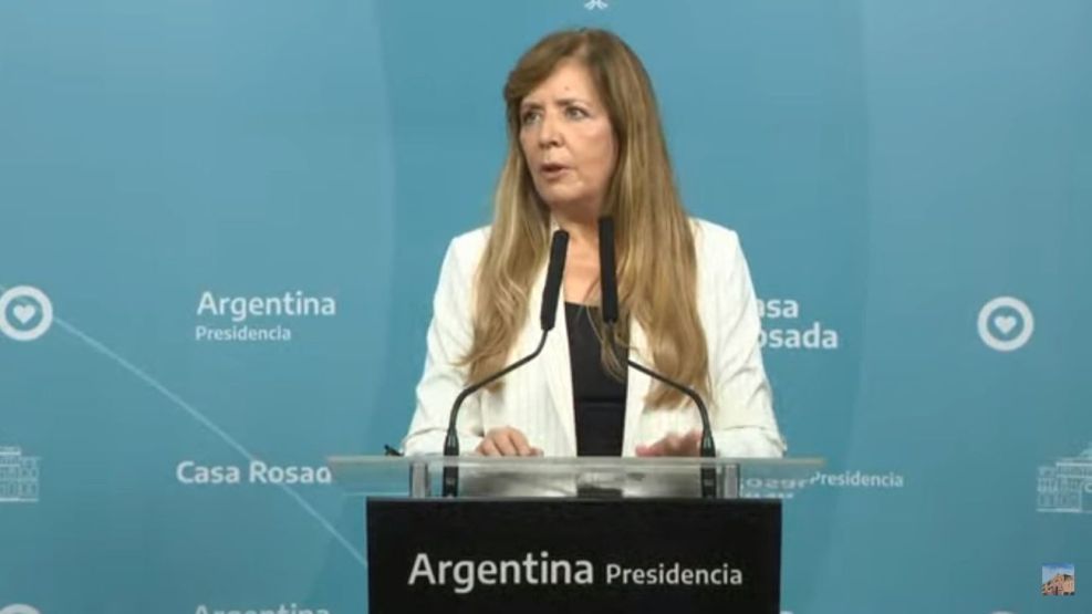 Gabriela Cerrutti, vocera presidencial