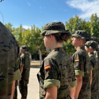 Aparecieron las primeras fotos de la princesa Leonor como militar