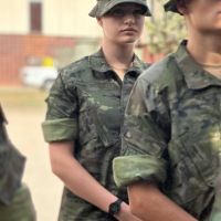 Aparecieron las primeras fotos de la princesa Leonor como militar