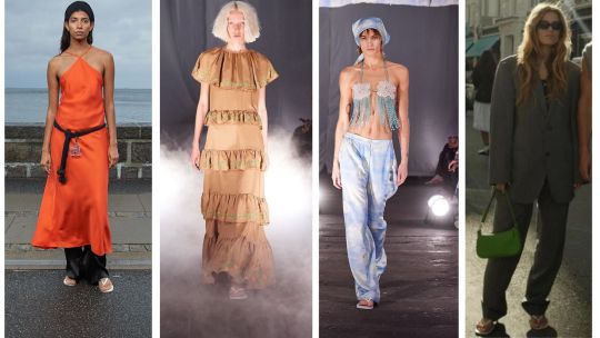 Prendas elegantes y ojotas, la tendencia que fue furor en la Fashion Week de Copenhague