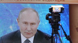 Russia's President Vladimir Putin Delivers Annual News Conference