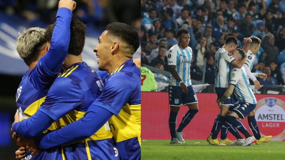 Boca y Racing, por cuartos de final de la Copa Libertadores
