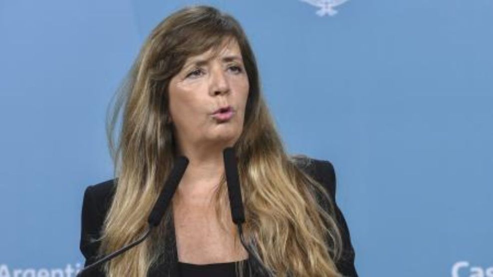 Gabriela Cerrutti, vocera presidencial