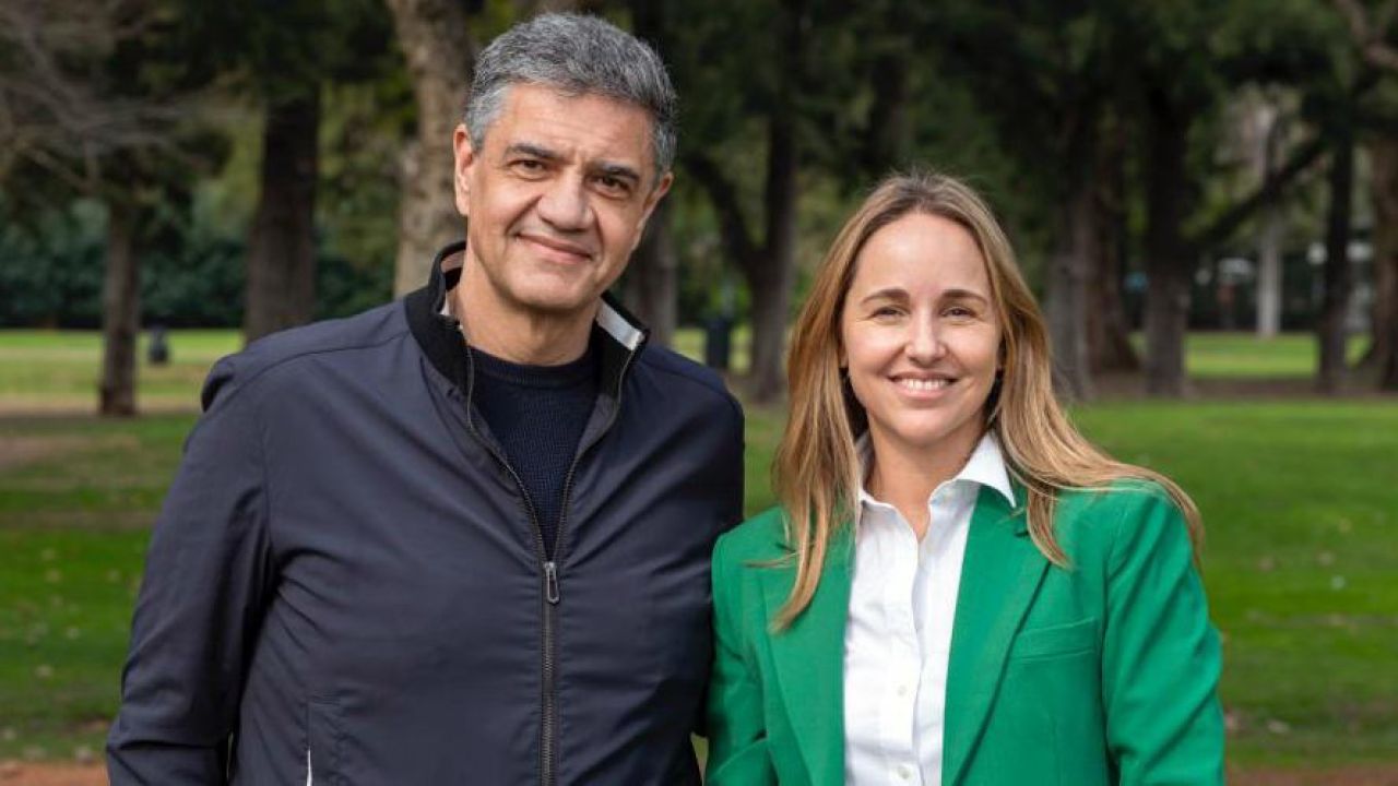 Jorge Macri y Clara Muzzio | Foto:CEDOC