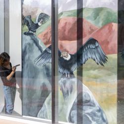 El Ecoparque de la ciudad de Buenos Aires contará con el trabajo más grande de la muralista Guadalupe Santa Cruz | Foto:CEDOC