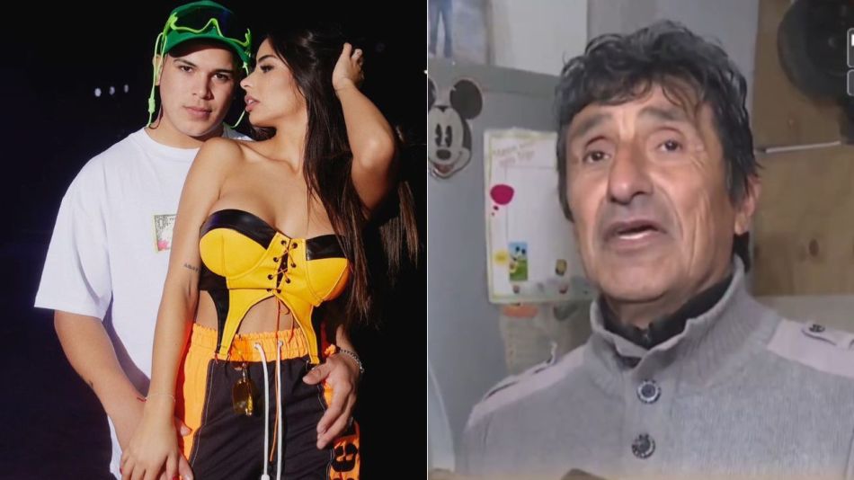 El papá de Daniela Celis reaccionó ante su embarazo y se refirió a Thiago Medina