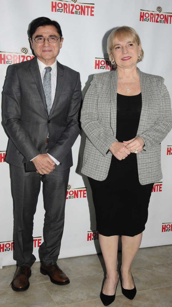 Jorge Fontevecchia y Silvana Giudici.