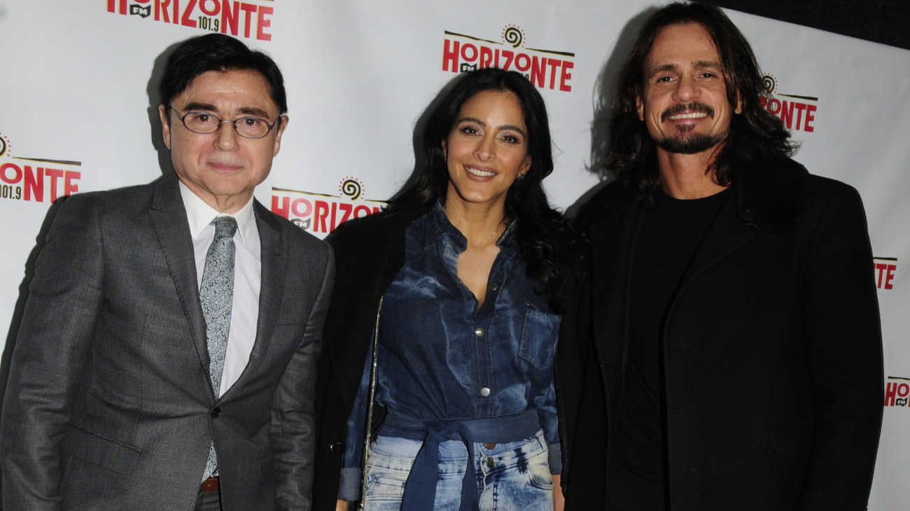 Jorge Fontevecchia, Celeste Muriega y Christian Sancho.