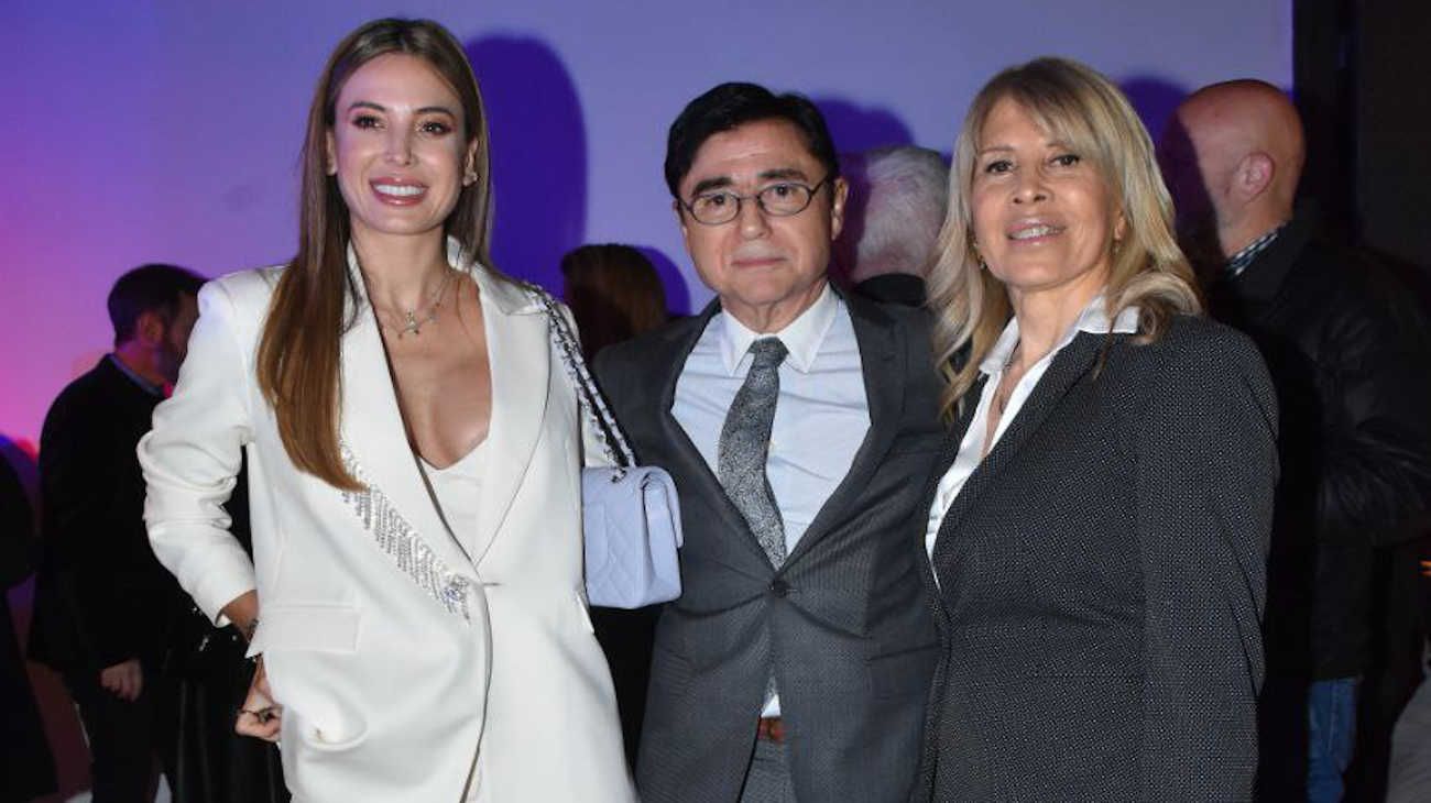 Jesica Cirio, Jorge Fontevecchia y Liliana Castaño.